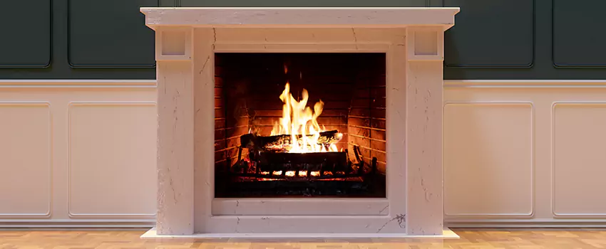 Decorative Electric Fireplace Installation in Edinburg, Texas