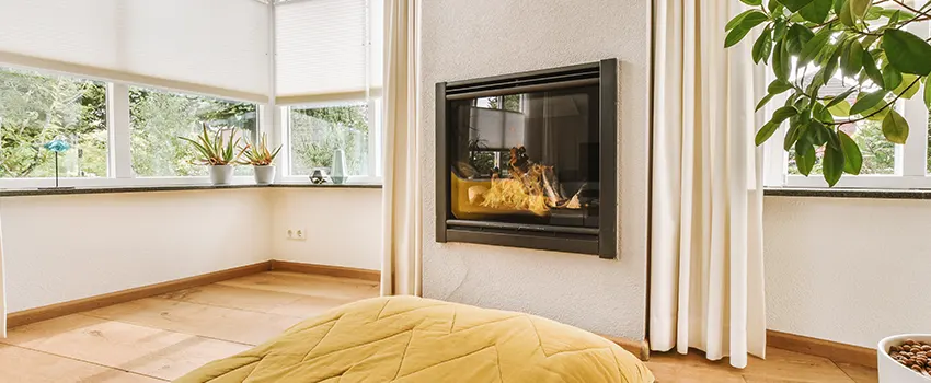 Residential Fireplace Ceramic Glass Installation in Edinburg, TX