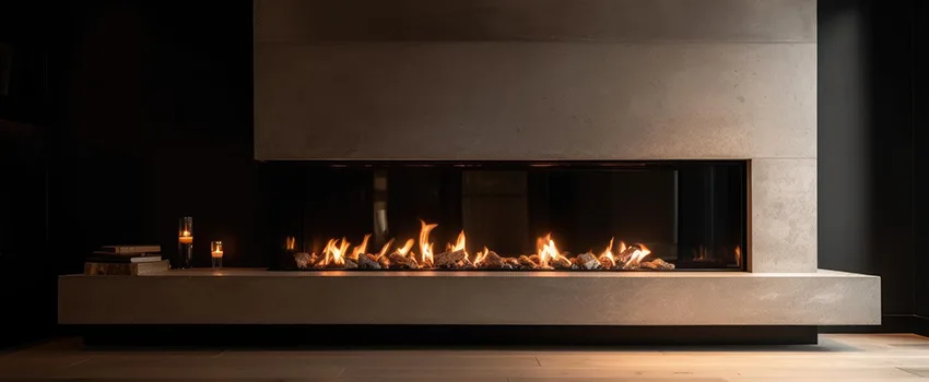 Gas Fireplace Ember Bed Design Services in Edinburg, Texas