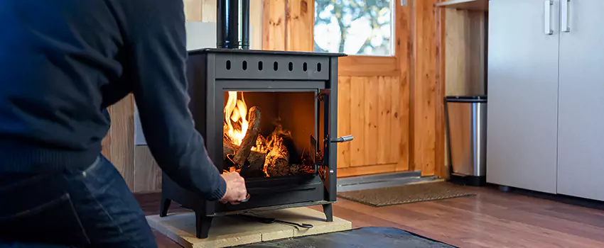 Open Hearth Wood Fireplace Installation in Edinburg, TX