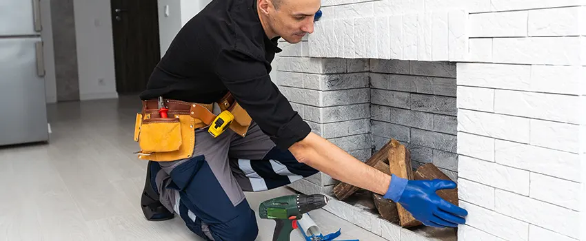 Fireplace Damaged Damper Frame Repair Services in Edinburg, Texas