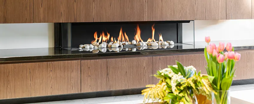 Double-height Fireplace Design Refurbishment in Edinburg, Texas